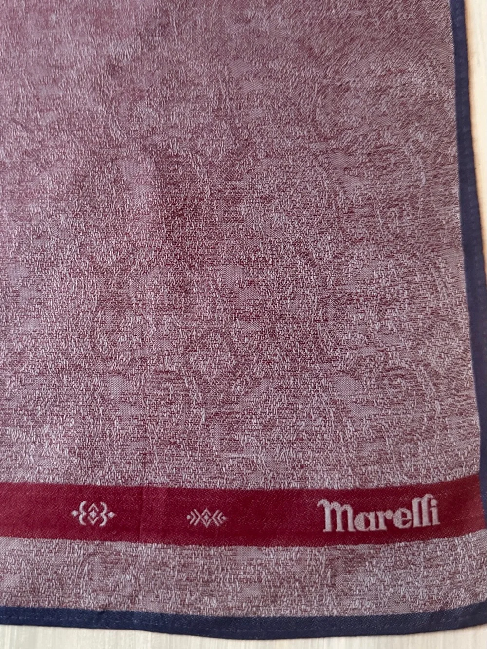 Marelli Italian Paisley Pocket Square Handkerchief Scarf Bandana Neckerchief